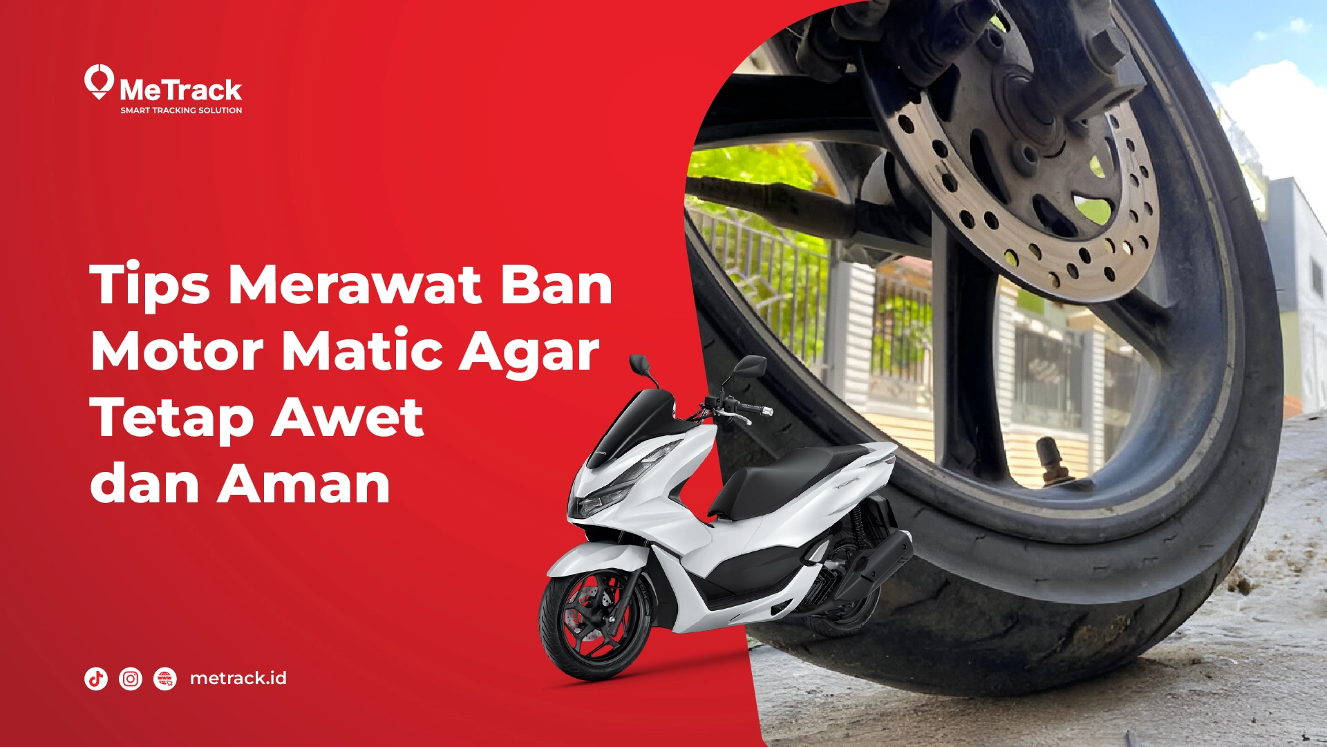 tips merawat ban motor matic