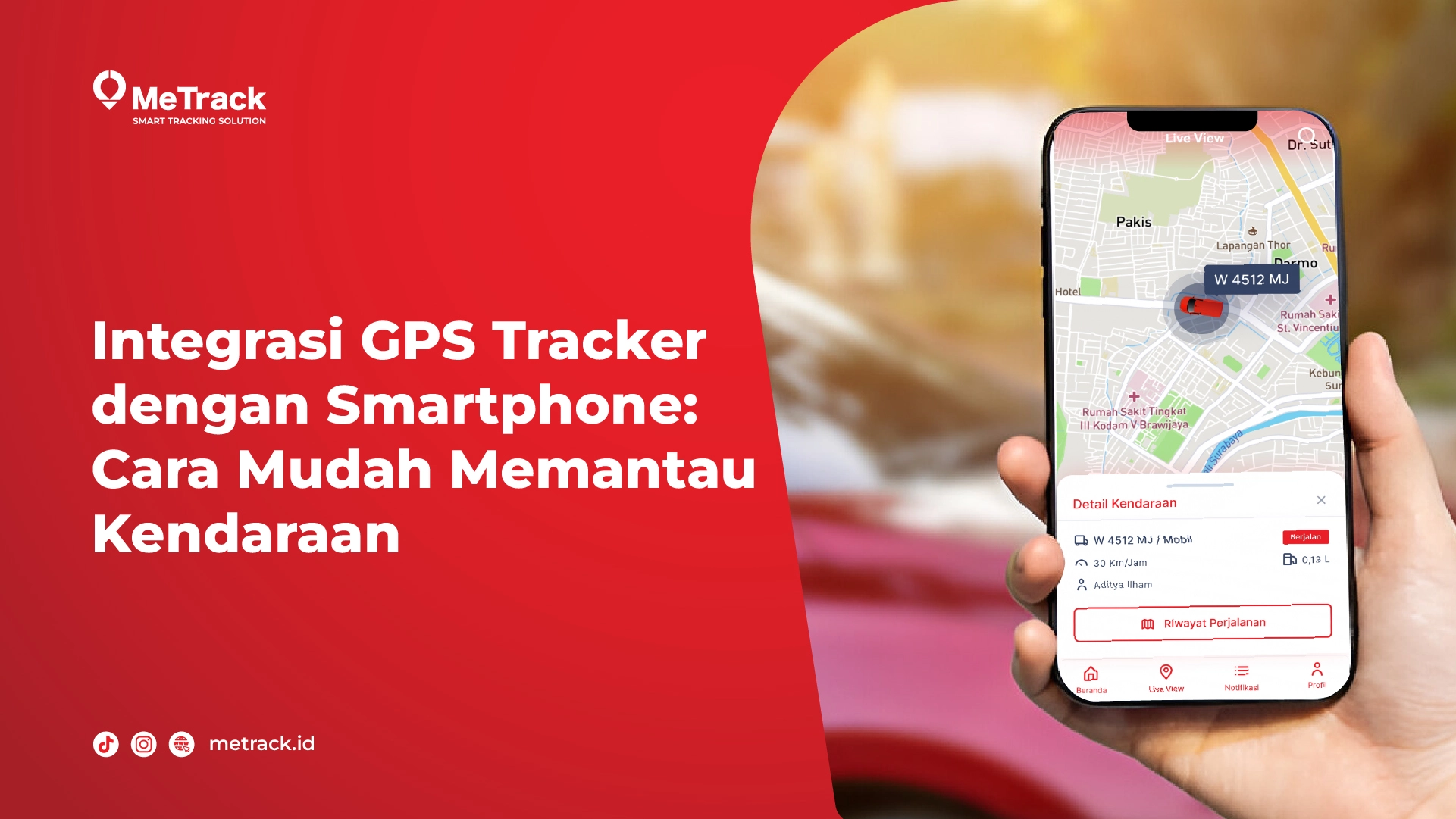 Integrasi GPS Tracker dengan Smartphone