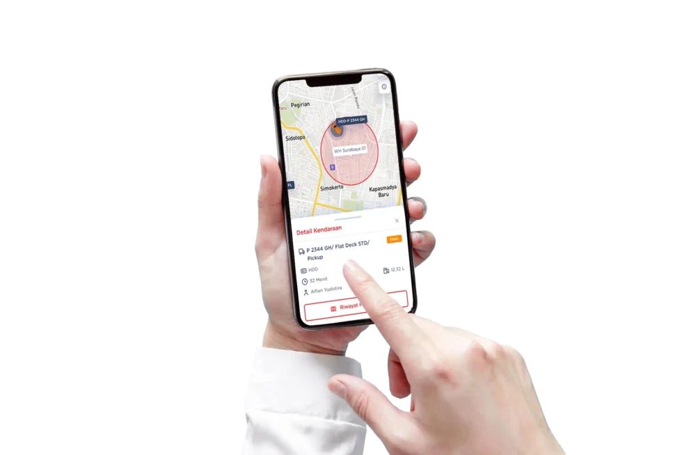 akses gps tracker mobil melalui aplikasi