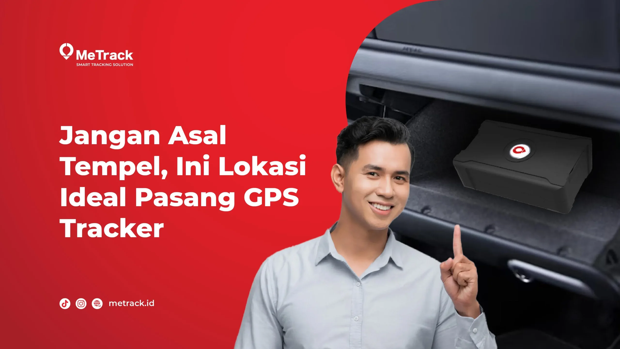 lokasi ideal pasang GPS tracker