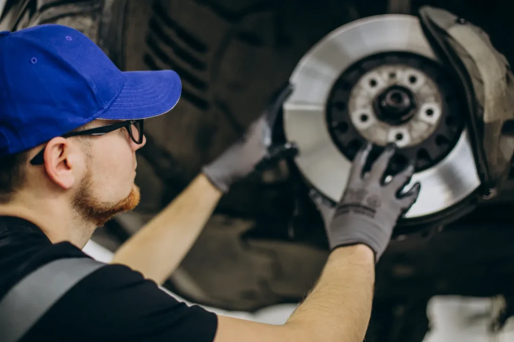 servis rem secara rutin